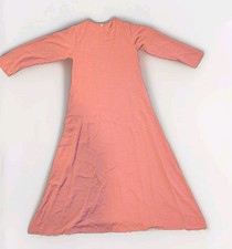 Womens Dress Size S Salmon Long With Pockets 