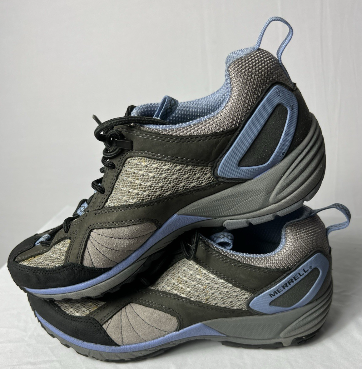 Scarpa da trekking Merrell donna aviaria leggera ventilatore impermeabile taglia 8