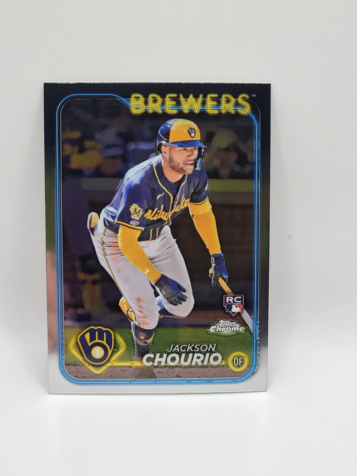 2024 Topps Chrome - Jackson Chourio #161 (RC)