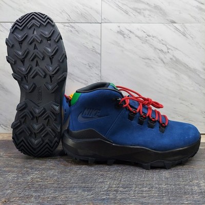 Nike Cygnal Waterproof Hiking Boots Shoes Blue FV4332-401 Mens SZ 10 All Weather