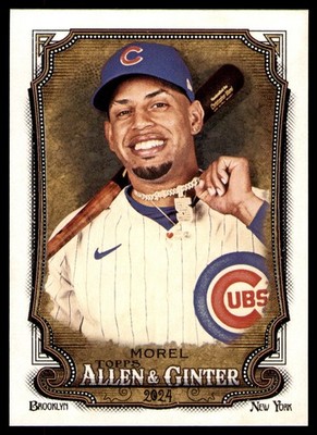 2024 Topps Allen & Ginter #189 Christopher Morel Chicago Cubs Card
