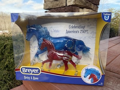Breyer Horse New 2026 BETSY & ROSS America s 250th translucent LE NIB IN HAND