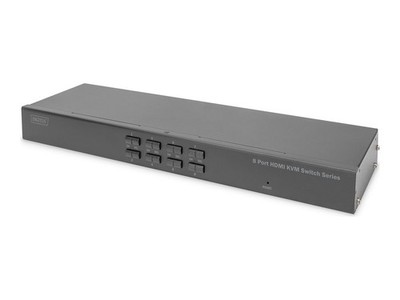 DIGITUS KVM switch HDMI 8 x KVM port(s) 1 local user DS-12910