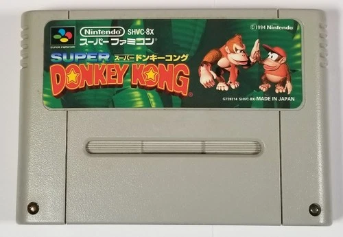Super Donkey Kong (Donkey Kong Country) Super Famicom (Japanese SNES) US Seller