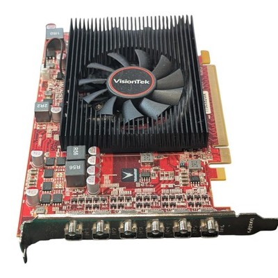 VisionTek 7750X6 7750X62PC PCIe Graphics Card 2GB 6*miniDP