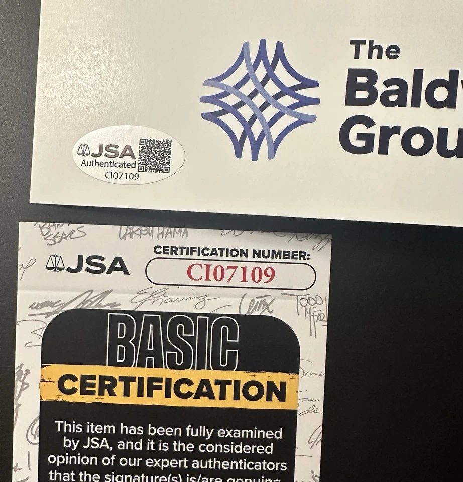 CC SABATHIA - Programa del Salón de la Fama firmado 2025 - JSA AUTH - Yankees de Nueva York, Indios Foto 3 de 3