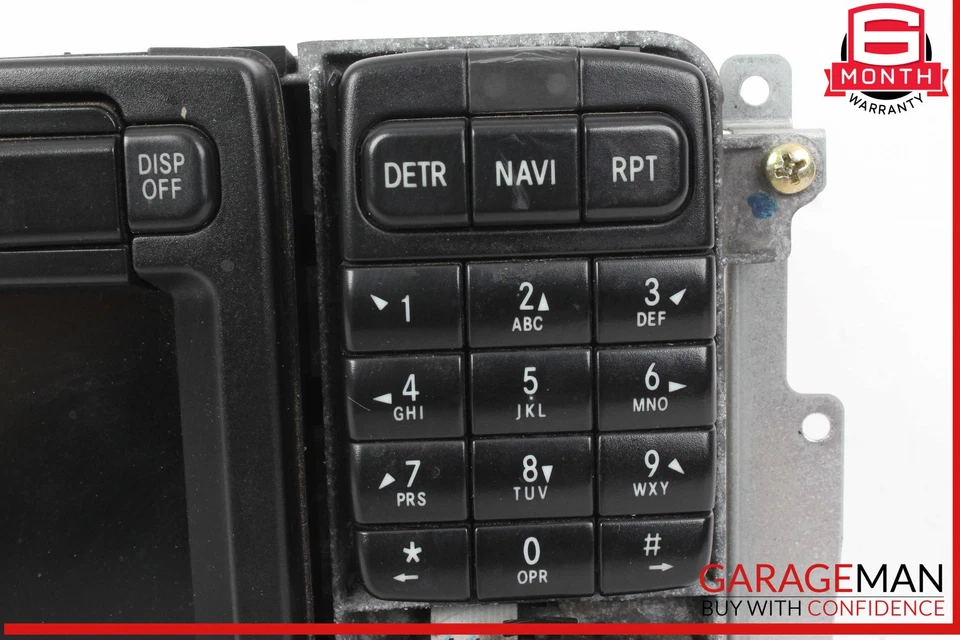 00-02 Mercedes W215 CL55 AMG S500 Navegación Comando Unidad Principal GPS CD OEM Foto 4 de 4