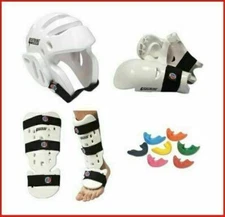 Taekwondo Sparring Gear Set Foam Protection Tkd Package Head Hand Shin Instep