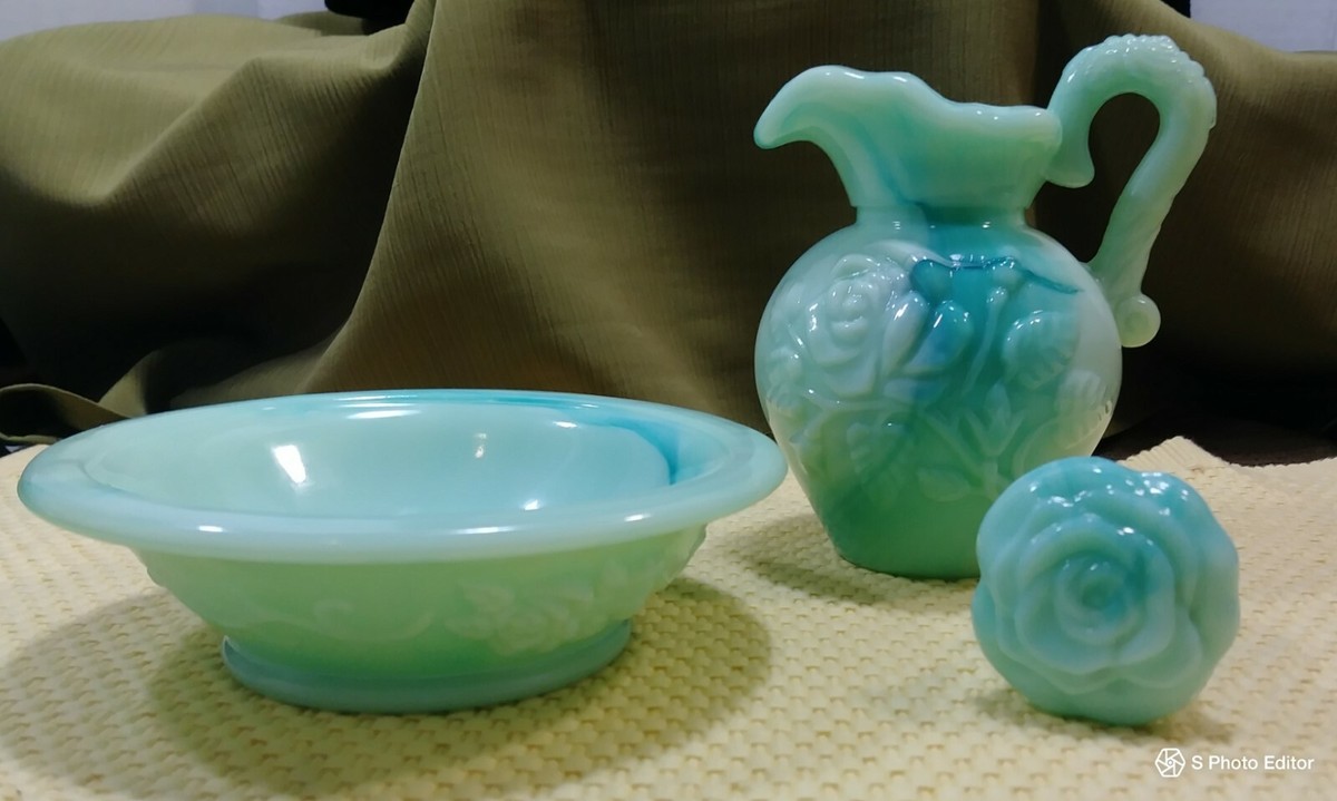 1970's Avon Pitcher & Bowl | eBay