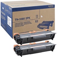 Brother Toner Schwarz TN-3380TWIN