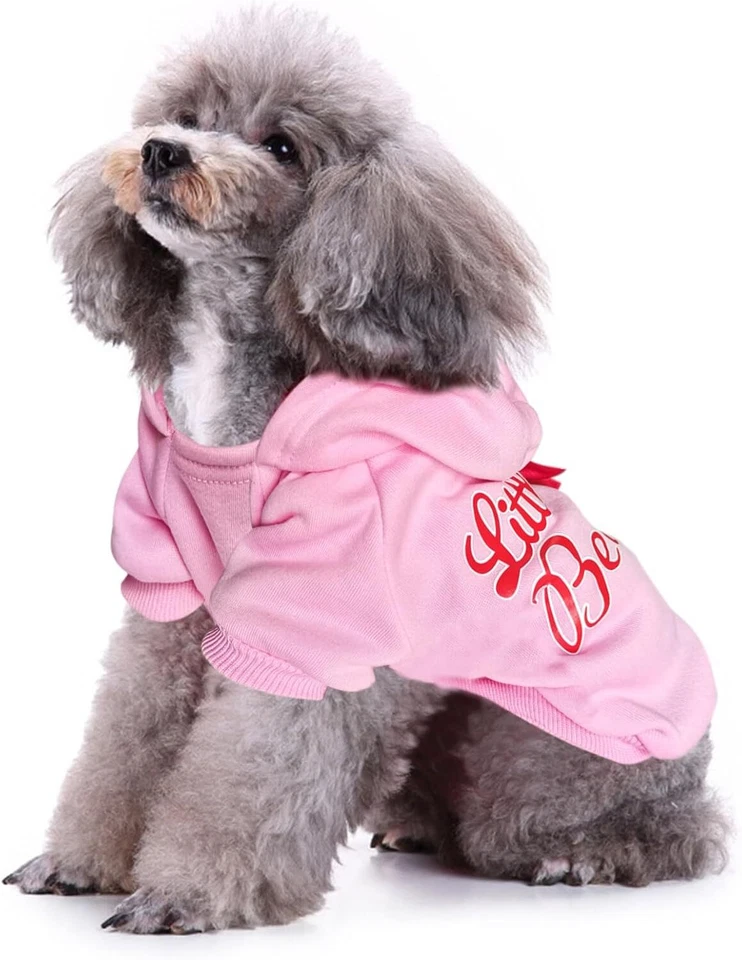 Dog Hoodie Sweatshirts Warm Clothes for Small Dogs Chihuahua Coat,Cat Clothing - Image 3 of 4