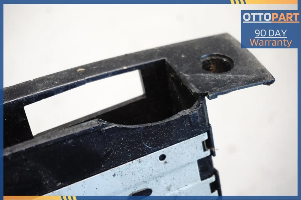 Mercedes SLK350 2005-2011 consola central tablero portavasos negro tiene grietas/chip Foto 3 de 4