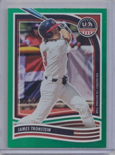 2024 Panini USA Stars and Stripes Green Foil James Tronstein