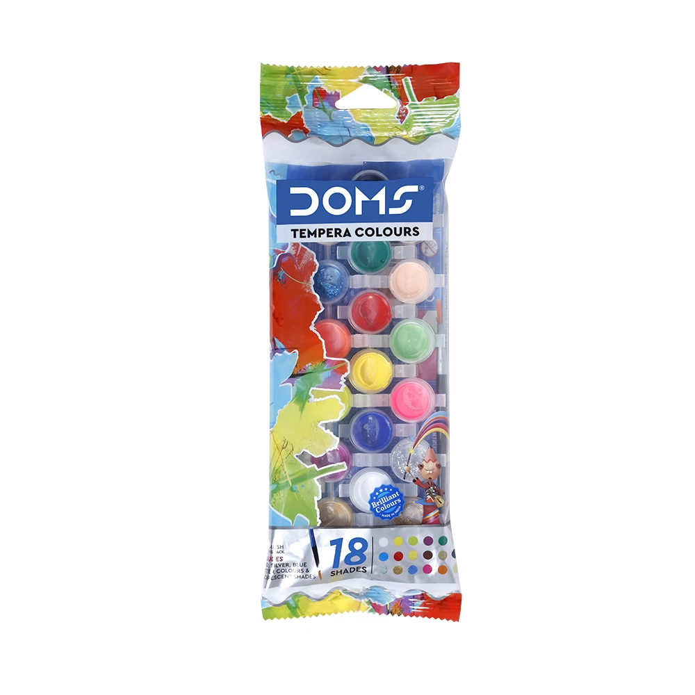 DOMS TEMPERA WATER COLOURS Color 18 SHADES 3ml each India eBay
