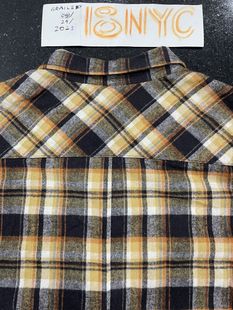 FEAR OF GOD Fourth Collection LS Brown Plaid Tartan Flannel FEAR OF GOD Fourth Collection LS Brown Plaid Tartan Flannel