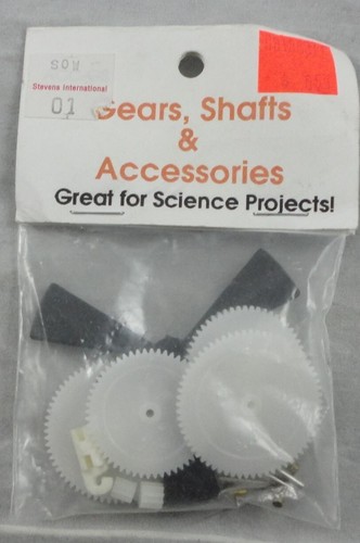 Stevens International Gears, Shafts, Prop, and accessories for Science Projects
