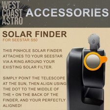 ZWO Seestar S50 - Solar Finder