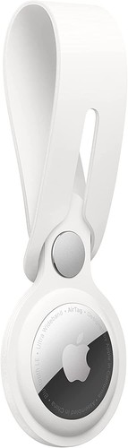 Apple Lanière Holder AirTag Loop sangle airtag Neuf Original Apple Genuine blanc - Imagen 3 de 4