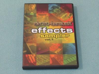 ELECTRO HARMONIX EFFECTS SAMPLER VOL. 1 (DVD, 2005) ***Rare, OOP!***f