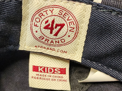 NEW TOLEDO MUD HENS '47 BRAND BASEBALL CAP -- YOUTH SIZE