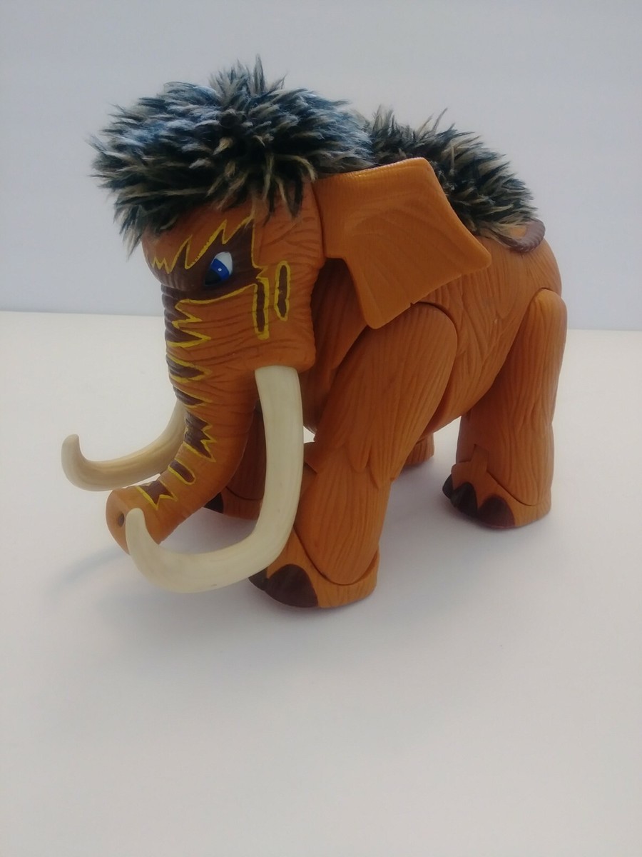 Mattel IMAGINEXT 2005 Woolly Mammoth Brown Mastadon Talking