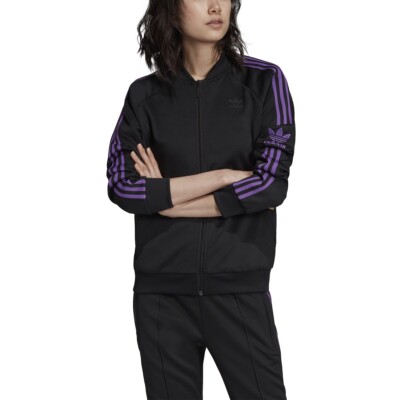 Adidas Originals Superstar Womens Track Jacket Black dv0132