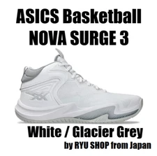 ASICS Basketball Shoes NOVA SURGE 3 1061A048.101 White / Glacier Grey