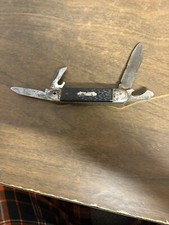 Pocket Knife Made in USA Camper Multi Tool Vintage