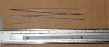 Lot of 5 Vintage 400 Day Clock Suspension Spring Wire 3 1/4"