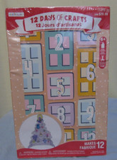 Creatology 12 Days of Crafts Advent Calendar Christmas Ornaments Craft Kit New