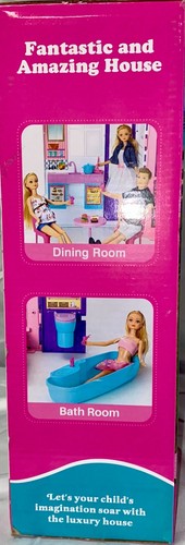 Style Shine~ Portable, Foldable Doll House, Camping set, NEW! - Picture 3 of 5