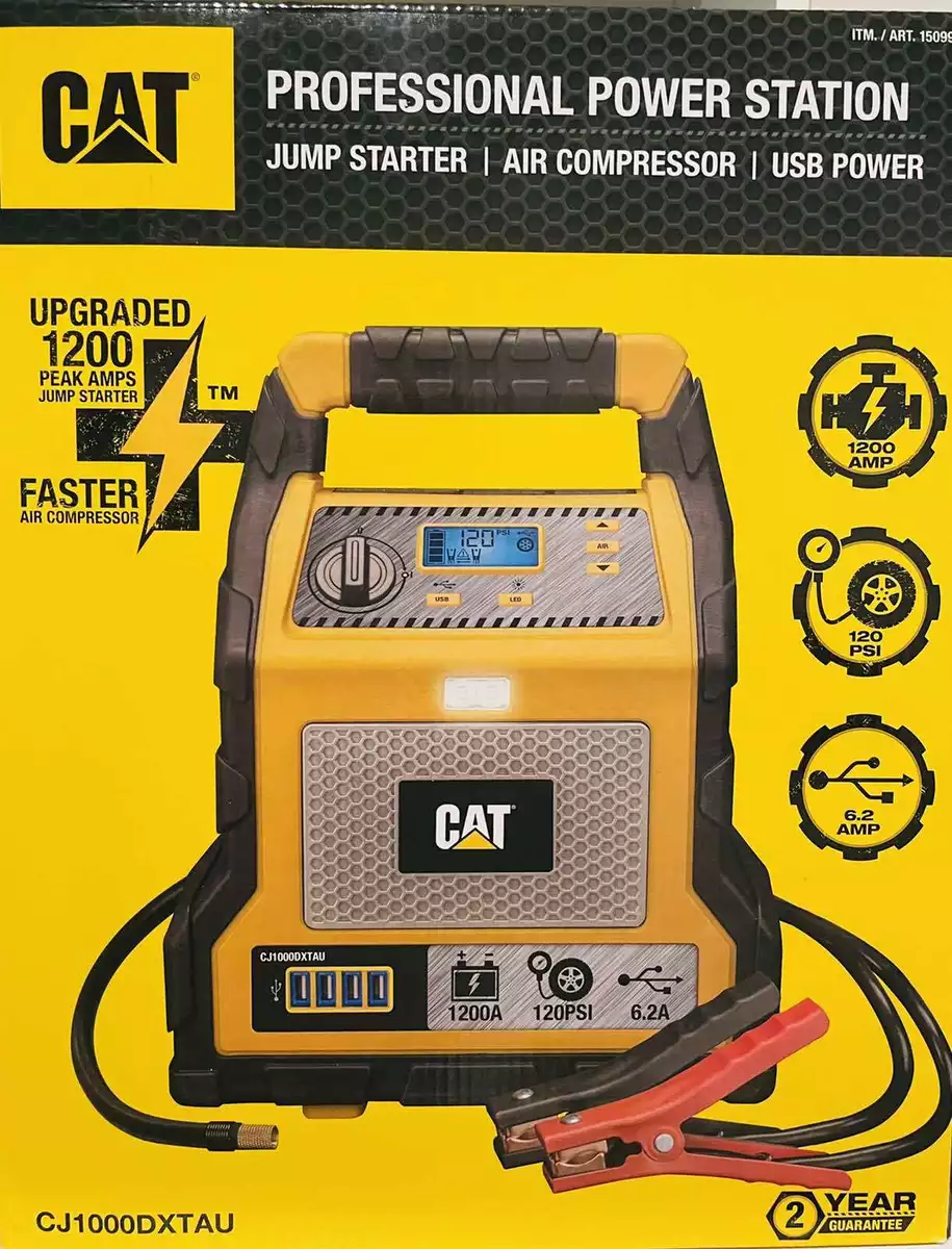 Caterpillar jump starter online