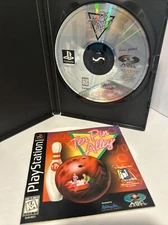 Ten Pin Alley (Sony PlayStation 1, 1996) Disc And Manual. Not Original Case