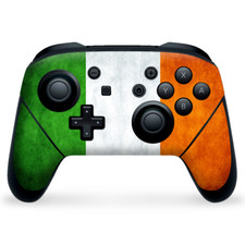 Nintendo Switch Pro Controller Skin Decal Vinyl Wrap - Irish Pride