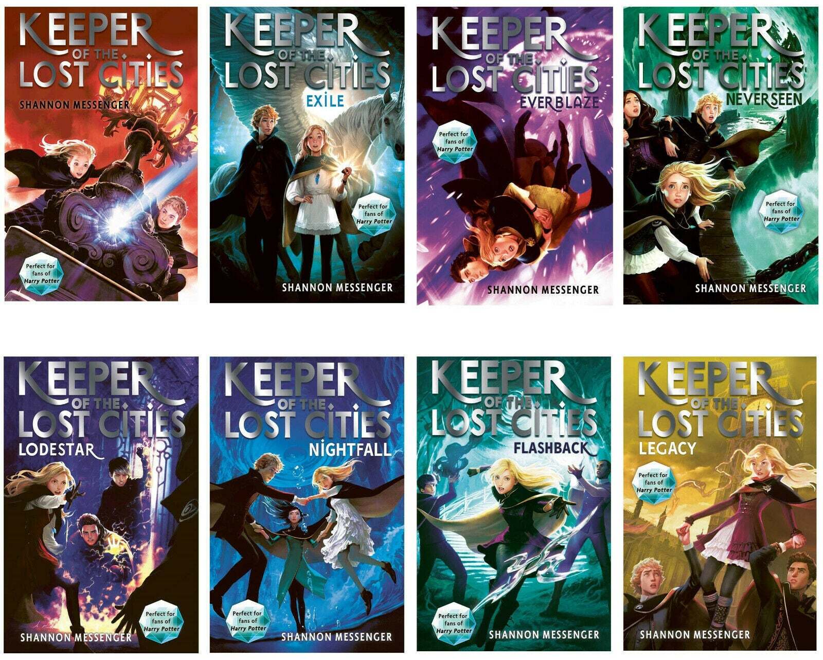 Simon & Schuster Keeper Of The Lost Cities Series 8 Books Collection Box Set By Shannon Messenger - Image 4