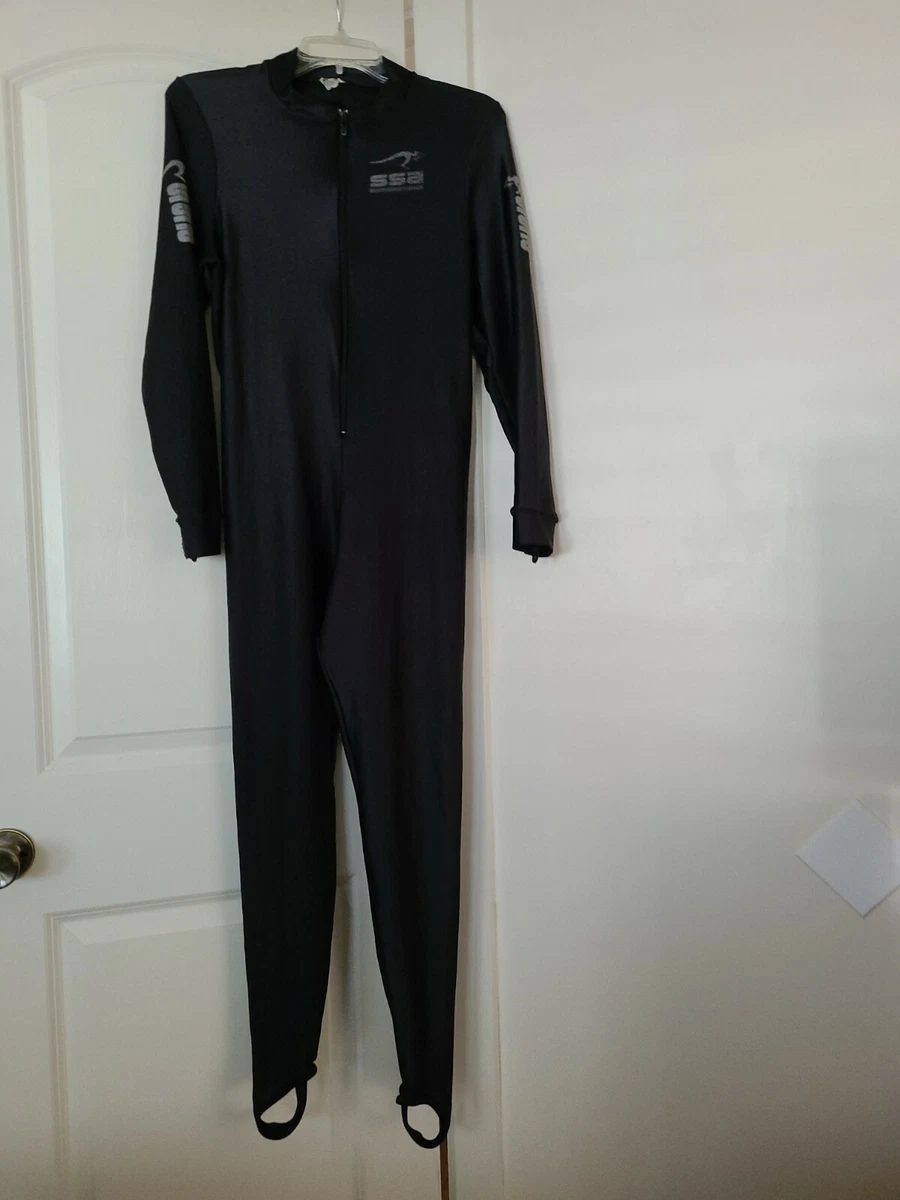 Sports Suits of Australia Nylon Lycra Black Full Body Stirrup Uni Sex Size XXL