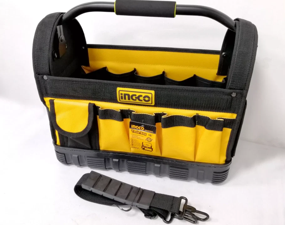 Ingco HTBGL01 16" Tool Bag with 21pcs Pockets for Tools Portable Storage Case - image 2 of 4
