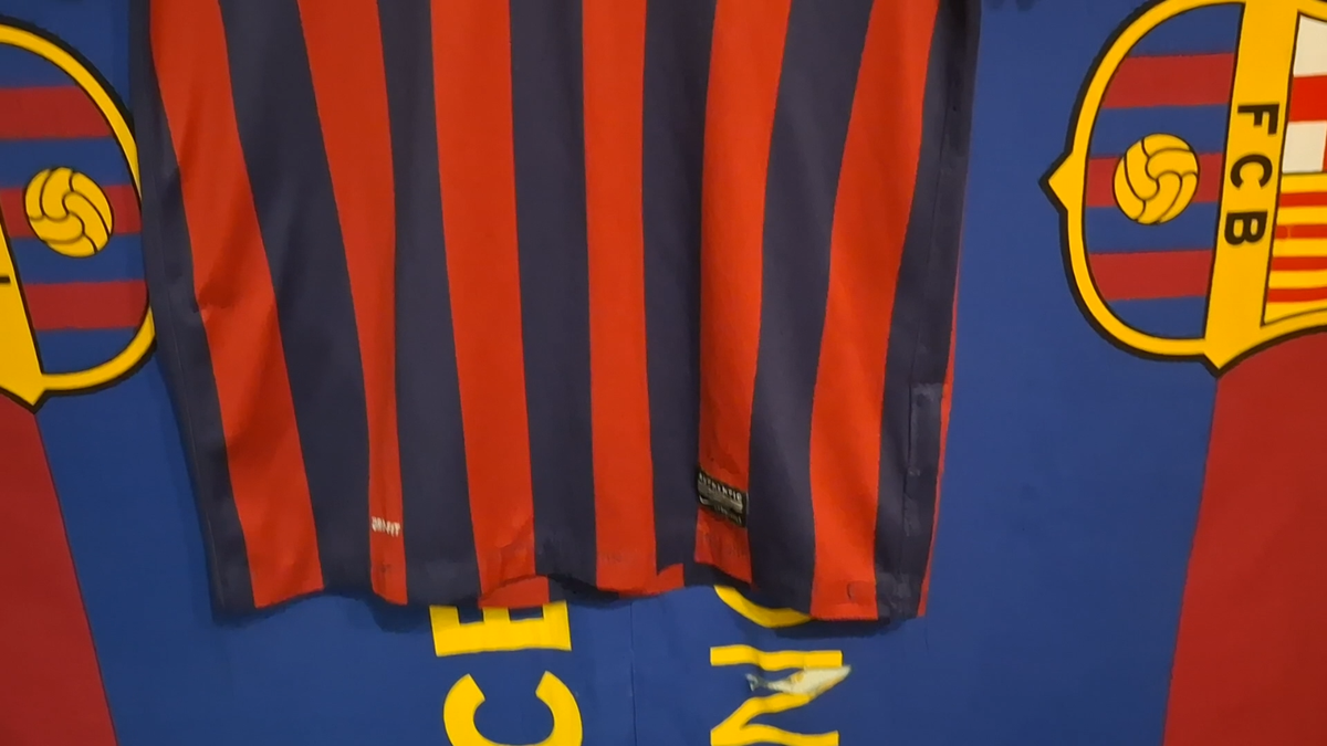 Barcelona Jersey 2013 2014 Home 12-13 Y Boys Shirt Nike 532808-413