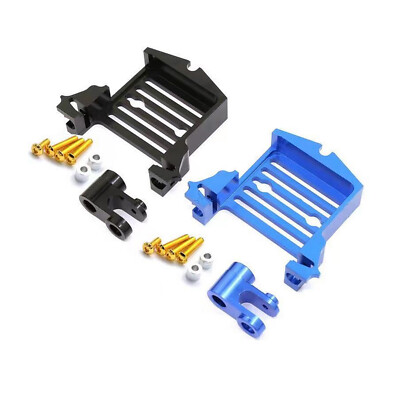 Metall Steering Gear Bracket Servo Base mit Lenkarm für X-Maxx RC Autos Upgrade