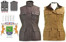 Hunter Outdoor Aviemore Fitted Wax Gilet New Waxed Cotton Gilet