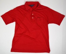Vintage polo Shirt Size S/M 70s 80s Arrow Tournament Round Pocket Single Stitch