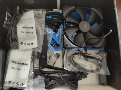 Box of Mixed PC Component Parts and Hardware Untested Some Items Unopened Read