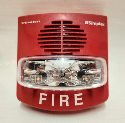 Simplex 4906-9127 TrueAlert Non-Addressable Fire Alarm Wall Mount Horn Strobe
