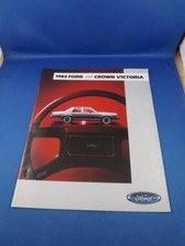 1983 Ford Car Dealership Sales Brochure Advertising Crown Victoria Ltd 1983 Ford Car Dealership Sales Brochure Advertising Crown Victoria Ltd