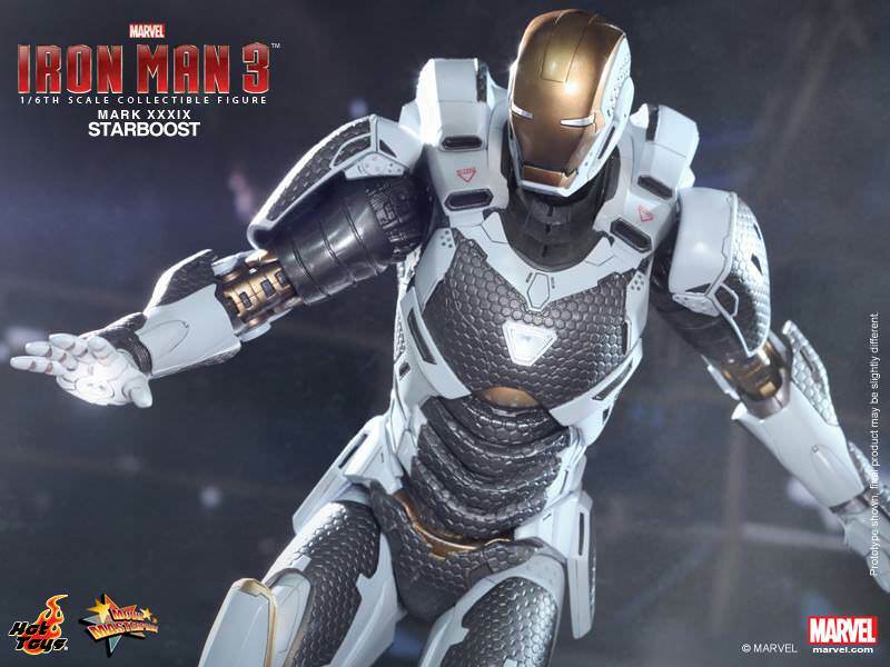 HOT TOYS MMS 214 IRON MAN 3 – MARK XXXIX STARBOOST ARMOR - NEW | eBay