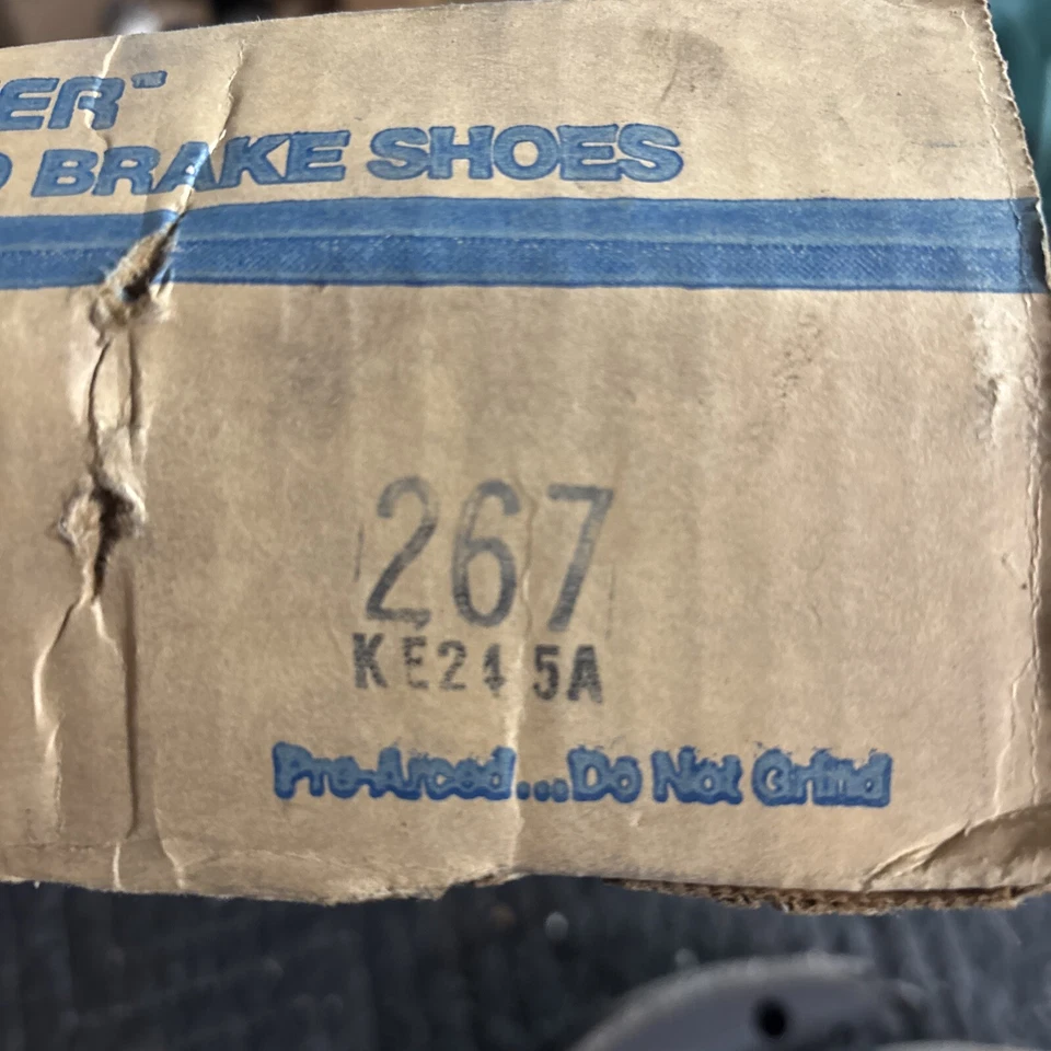 Zapata de freno de tambor Wagner 267 AMC Hornet Javelin AMX Scrambler Gremlin Foto 3 de 4