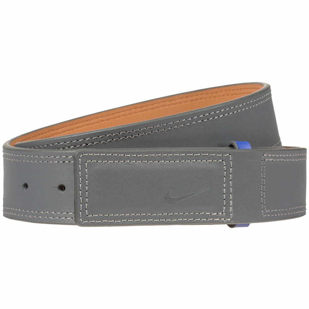 NEW NIKE SLEEK MODERN PLAQUE LEATHER BELT SILVER Nike | Accessories | New Nike Sleek Modern Plaque Leather  main image 4