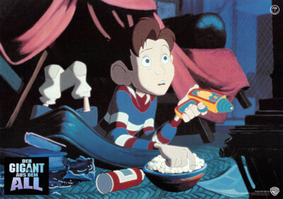 Der Gigant aus dem All ORIGINAL Aushangfoto Brad Bird / ZEICHENTRICK-SCIFI