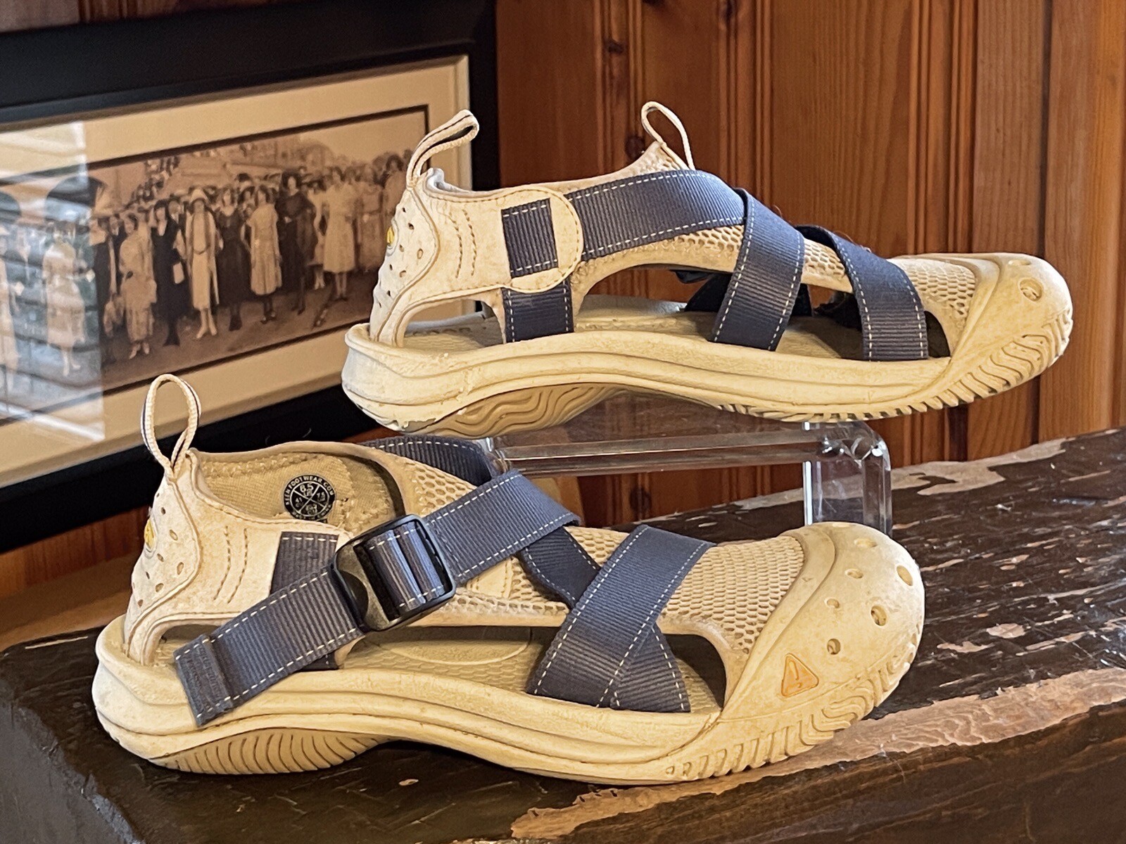 ~KEEN SIMMS HOOD RIVER II WATER SHOE KAYAK PESCA SANDALO Scarpa 8 5 RARO