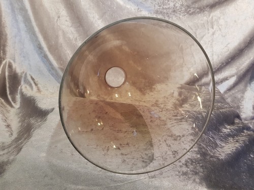 Stylish Handmade Smoked Glass Bell Shape Lightshade - Picture 6 of 8